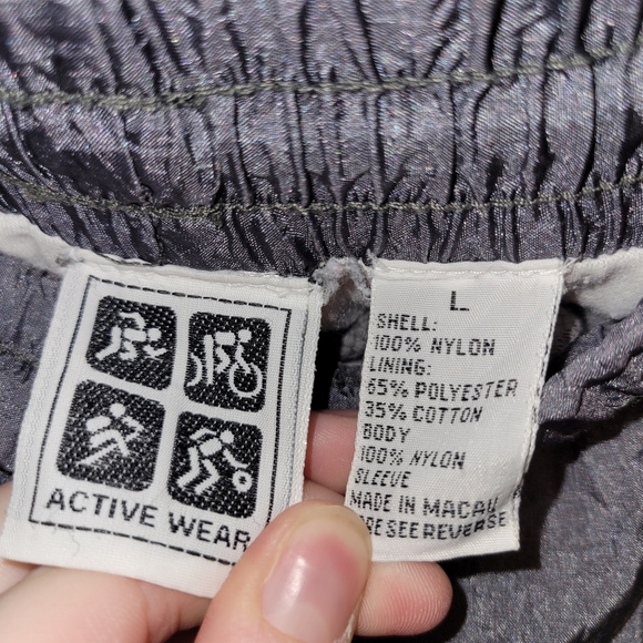 Vintage Active Wear Grey Jogger SET - Picture 3 of 6